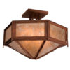 Sticks Hexagon Drop Ceiling Light