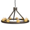Steel Creek Rivets Chandelier