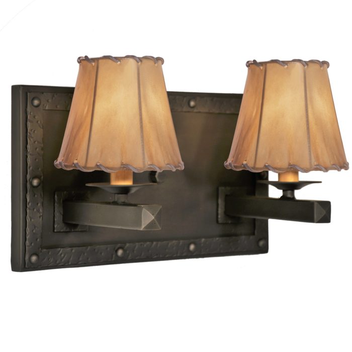 Rogue River Double Sconce