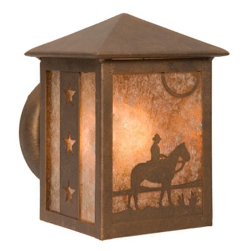 Small Cowboy Sunset Sconce