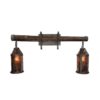 Hickory Mica Double Sconce