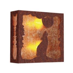 Bark At The Moon Nature Sconce