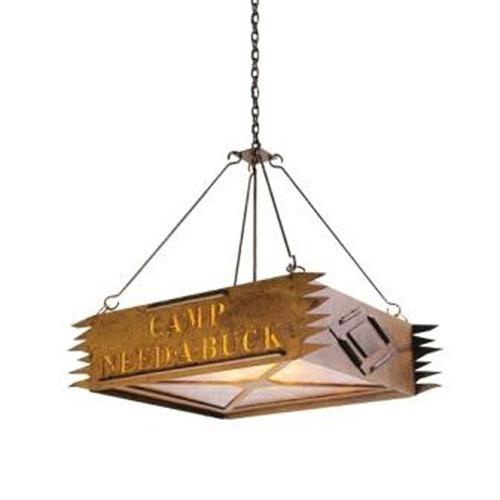 Personalized Camp Chandelier