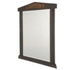 Carlsbad Mirror with copper accents
