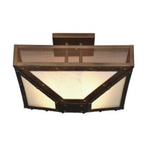 Rogue River Four Post Ceiling Light