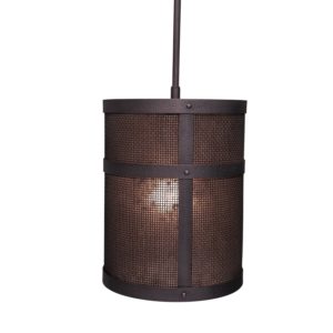 Extra Large Open Portland Pendant with Mesh