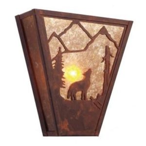 BARK AT THE MOON Vegas Sconce
