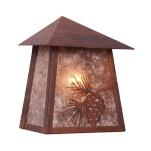 MISSION Tri Roof Sconce