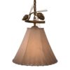 PONDEROSA PINE Anacosti Light - Single Round Rawhide Shade